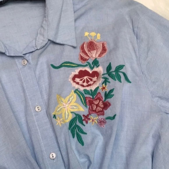 ZARA Wrap Front Dress - Picture 2 of 6